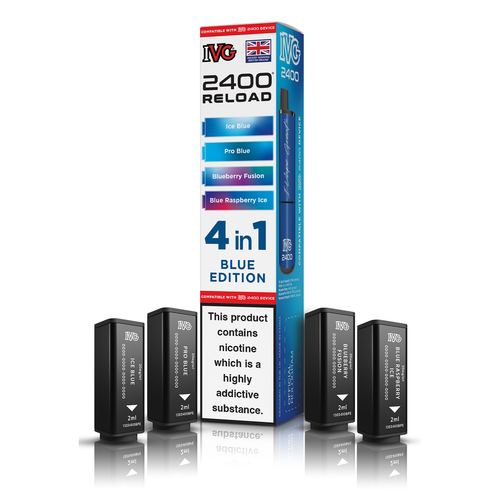IVG 2400 4in1 Reload Pods - Blue Edition