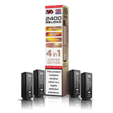 IVG 2400 4 In 1 Coffee Edition Reload Pods Vaporizers & Electronic Cigarettes IVG