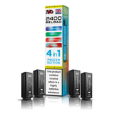 IVG 2400 4 In 1 Frozen Edition Reload Pods Vaporizers & Electronic Cigarettes IVG