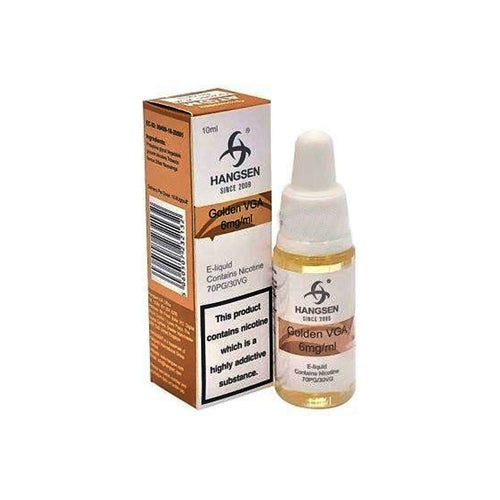 Hangsen E liquid Golden VGA Virginia TPD 10x10ml VG/PG: 70/30