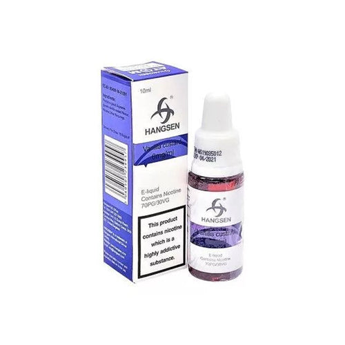 Hangsen E liquid Vanilla Custard TPD 10x10ml VG/PG: 70/30