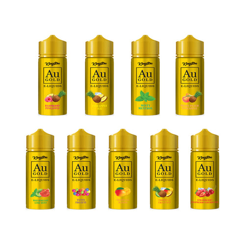 Kingston AU Gold 100ml Shortfill E-Liquid