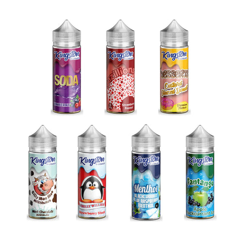 Kingston 100ml Shortfill E-Liquid