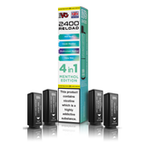 IVG 2400 4 In 1 Menthol Edition Reload Pods Vaporizers & Electronic Cigarettes IVG