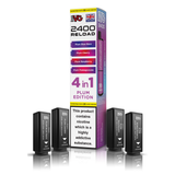 IVG 2400 4 In 1 Plum Edition Reload Pods Vaporizers & Electronic Cigarettes IVG