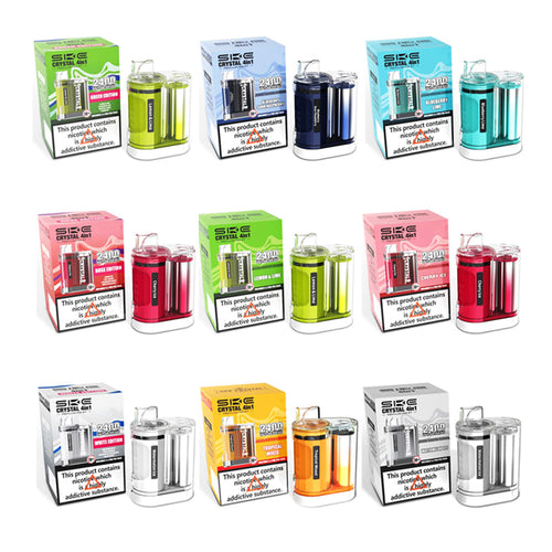 SKE Crystal 4 in 1 2400 Prefilled Pod Vape Kit