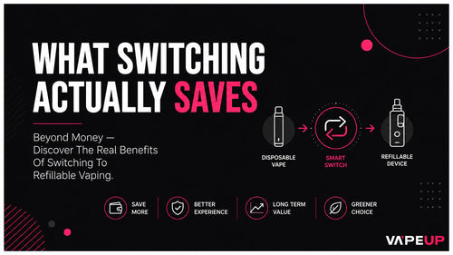 Vaping vs Smoking: What You'd Actually Save in the UK