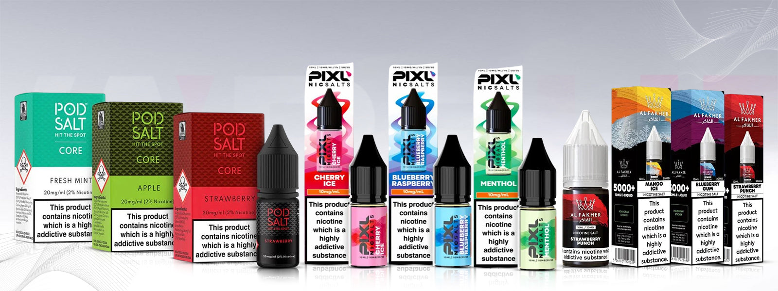 Nic Salt E-Liquids at Vape Up UK