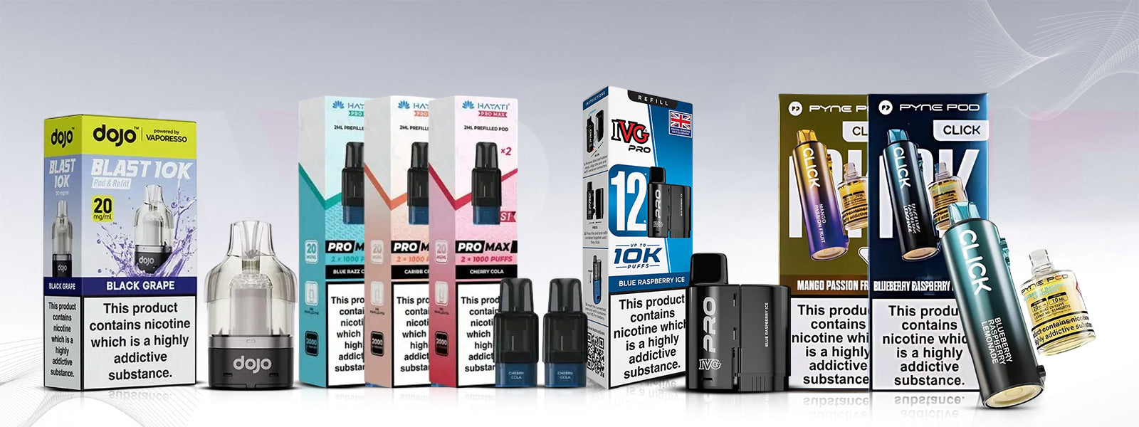 Prefilled Vape Pods at Vape Up UK