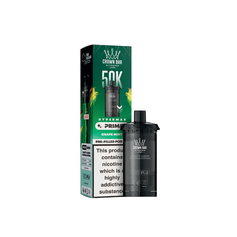 Al Fakher Hypermax Prime 50K Prefilled Pods