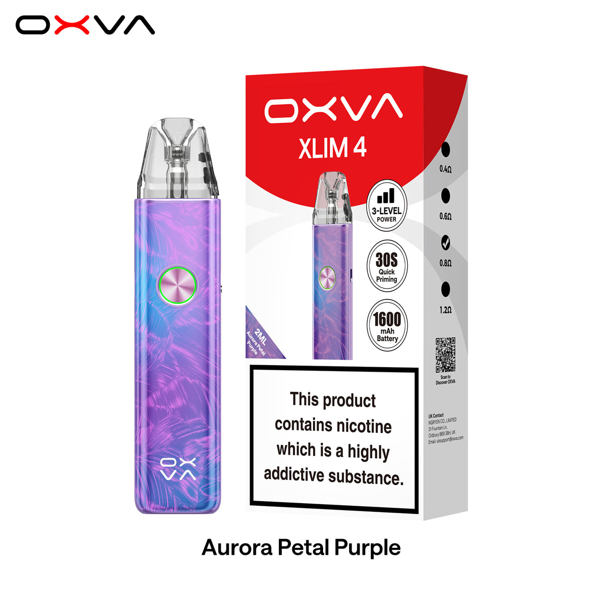 OXVA Xlim 4 Pod Vape Kit