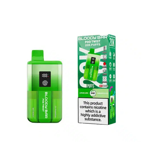 Bloody Bar Pod Twist 20k Rechargeable Vape Kit 20MG