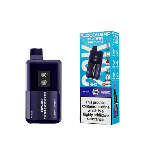 Bloody Bar Pod Twist 20k Rechargeable Vape Kit 20MG