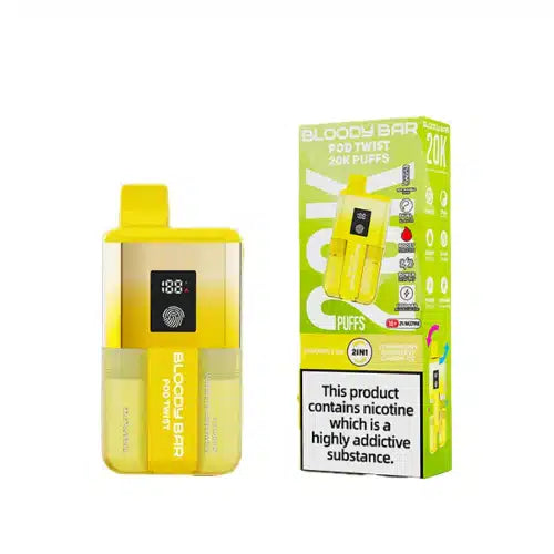 Bloody Bar Pod Twist 20k Rechargeable Vape Kit 20MG