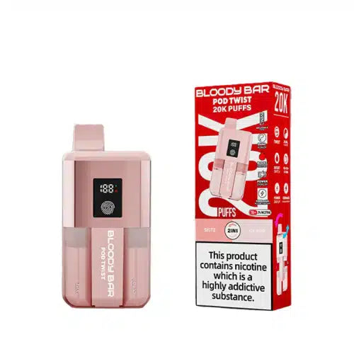 Bloody Bar Pod Twist 20k Rechargeable Vape Kit 20MG