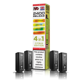 IVG 2400 4 In 1 Citrus Edition Reload Pods Vaporizers & Electronic Cigarettes IVG