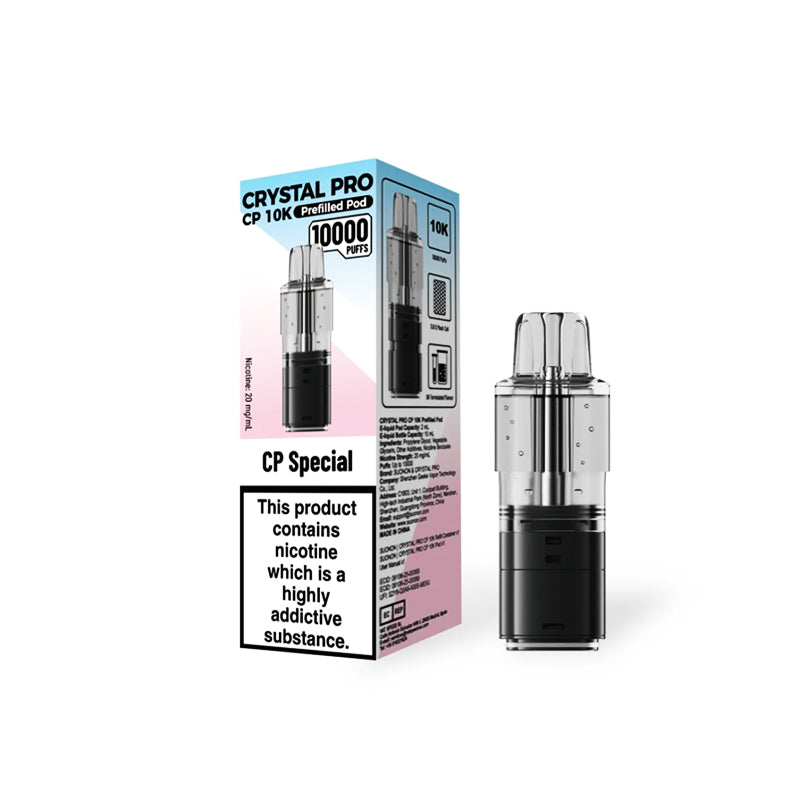 Crystal Pro CP 10K Prefilled Pods