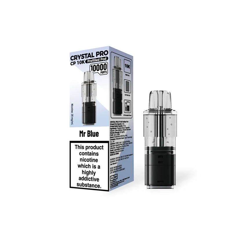 Crystal Pro CP 10K Prefilled Pods