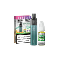 Elf Bar EV5000 650mAh with Elfliq Nic Salt Combo Pod Vape Kit