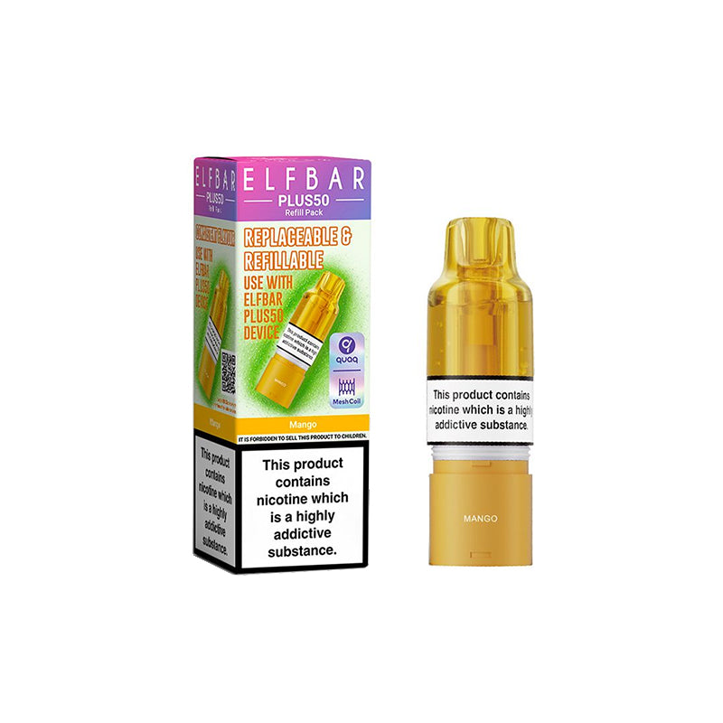 Elf Bar Plus 50 Prefilled Pods