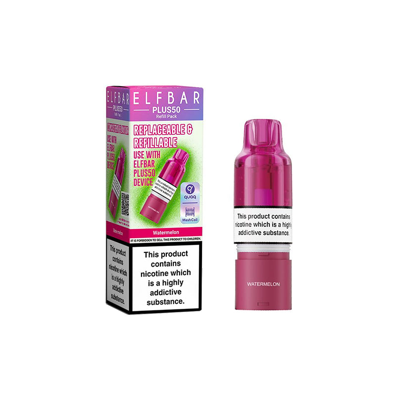 Elf Bar Plus 50 Prefilled Pods