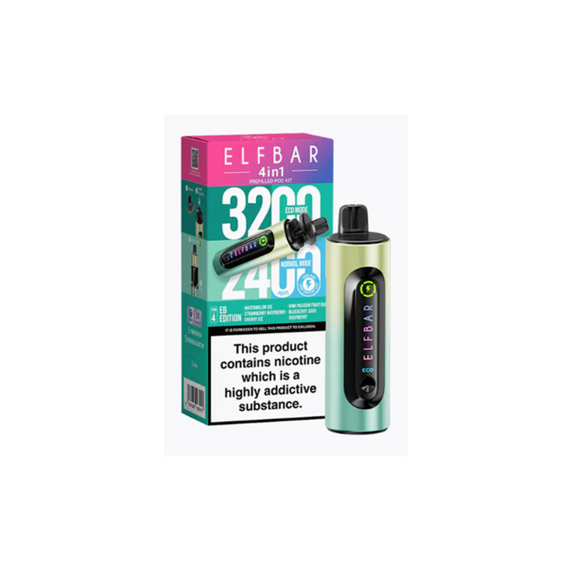 Elf Bar 4 in 1 Prefilled Pod Vape Kit