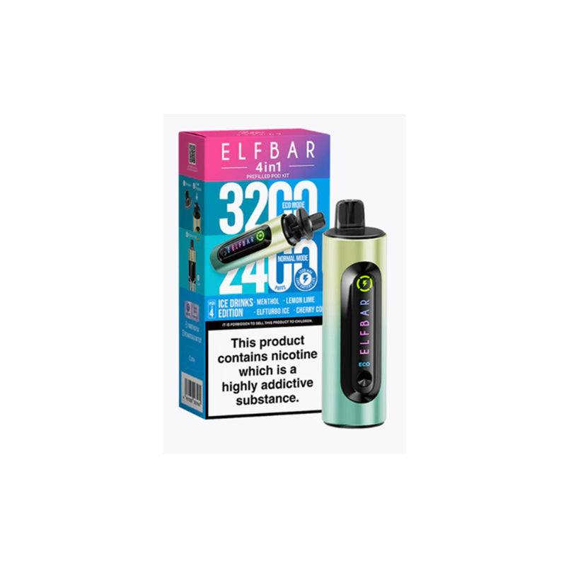Elf Bar 4 in 1 Prefilled Pod Vape Kit