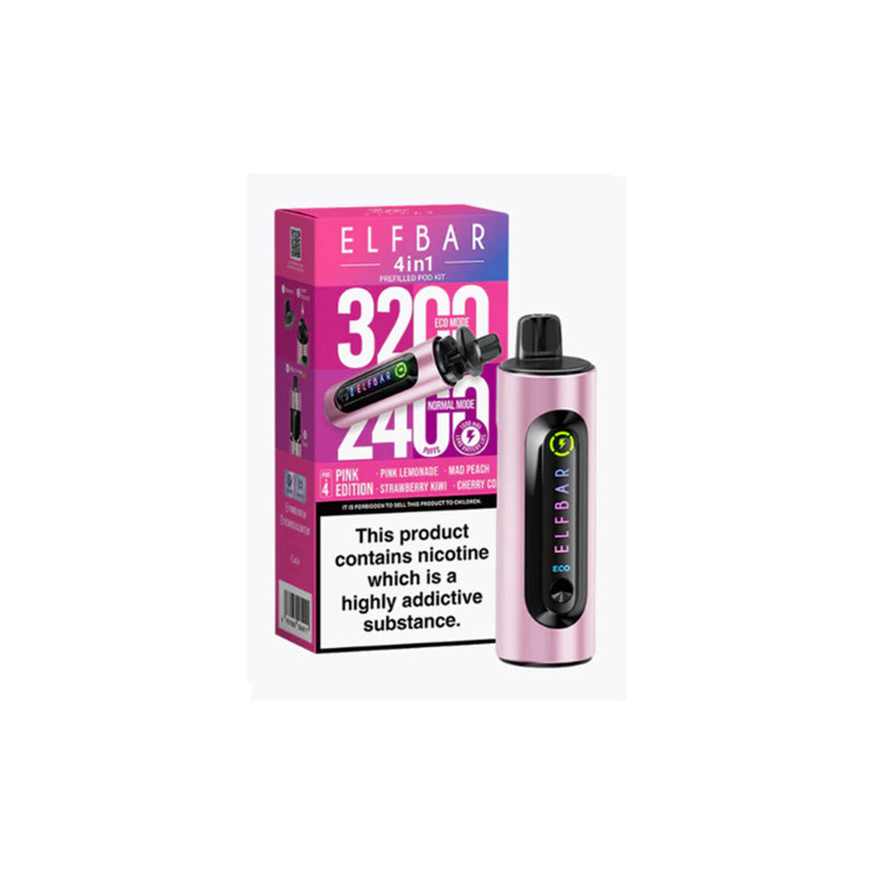 Elf Bar 4 in 1 Prefilled Pod Vape Kit