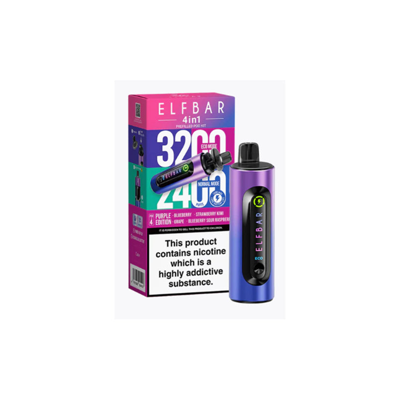 Elf Bar 4 in 1 Prefilled Pod Vape Kit