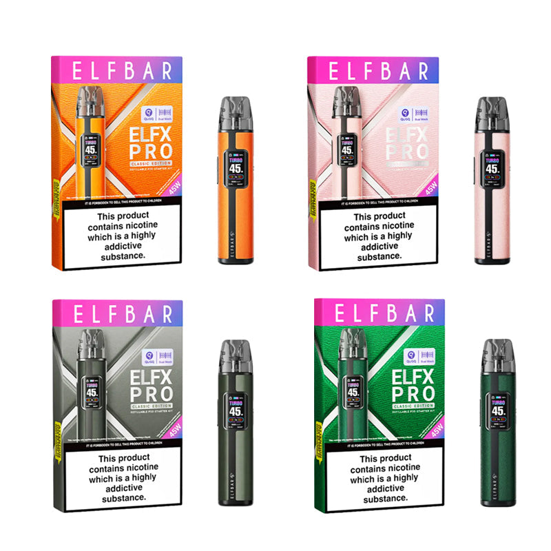 Elf Bar ELFX Pro Classic Edition 1200mAh Pod Vape Kit