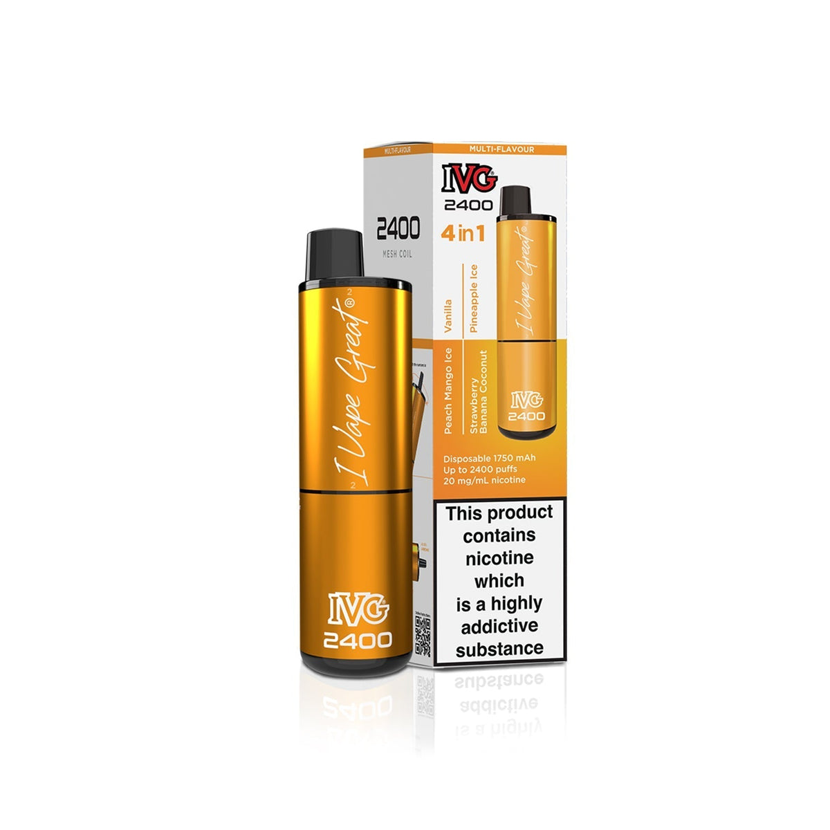 IVG 2400 4 in 1 Prefilled Kit