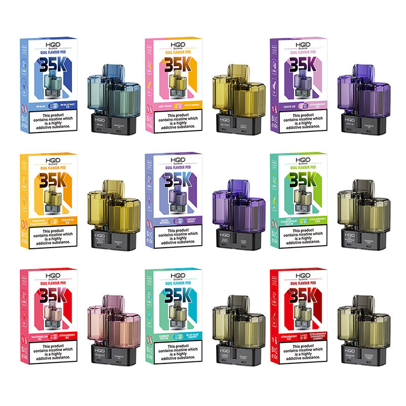 HQD Glow Air 35K Prefilled Pods