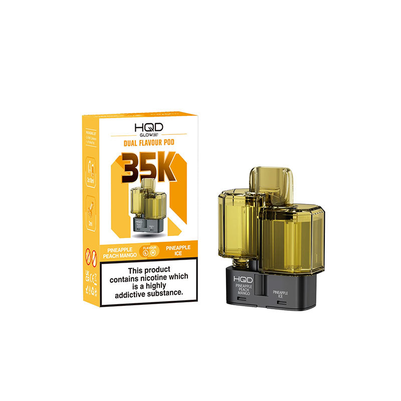 HQD Glow Air 35K Prefilled Pods