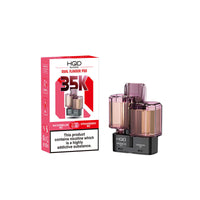 HQD Glow Air 35K Prefilled Pods — Pack of 5