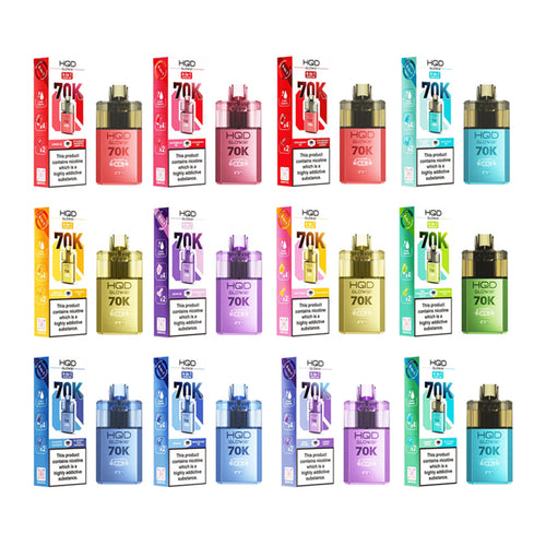 HQD Glow Air 70K Prefilled Pod Vape Kit