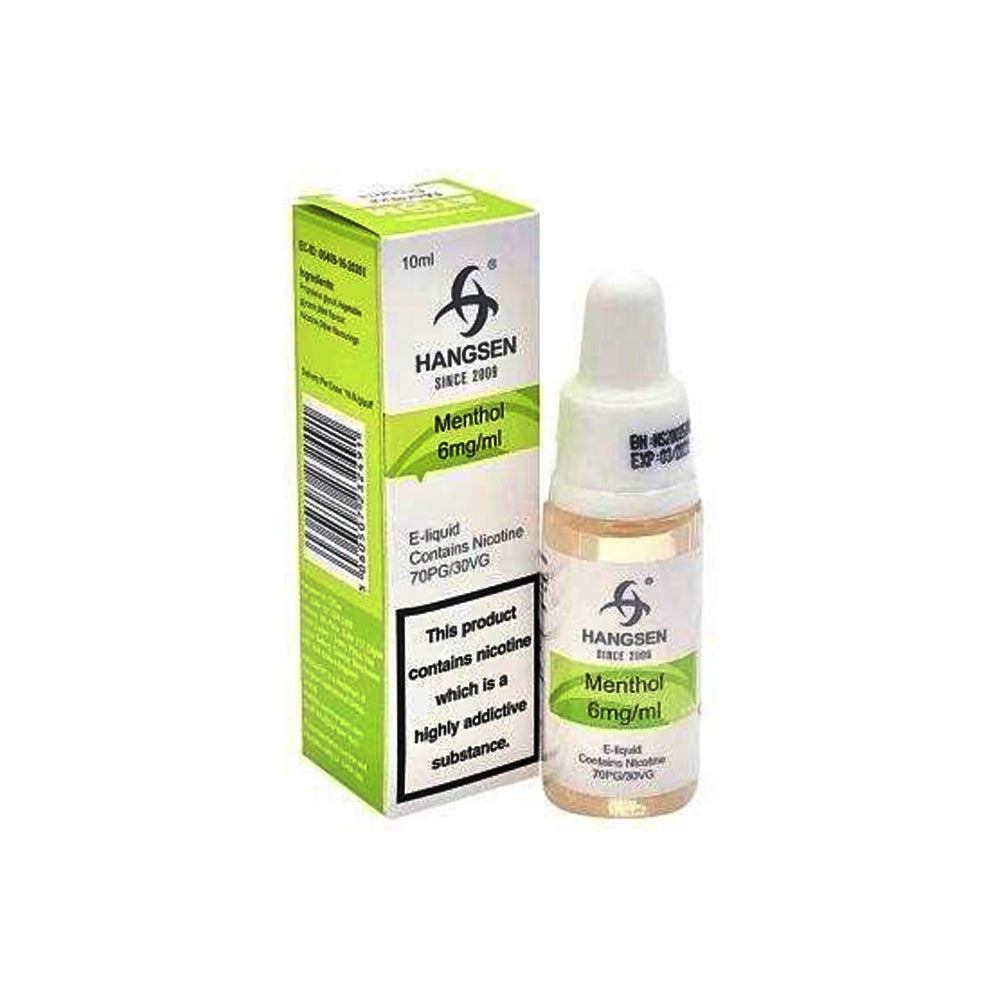 Hangsen E liquid Menthol TPD 10x10ml VG/PG: 70/30