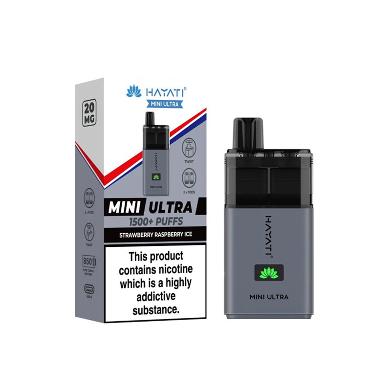 Hayati Mini Ultra 1500 Prefilled Pod Vape Kit