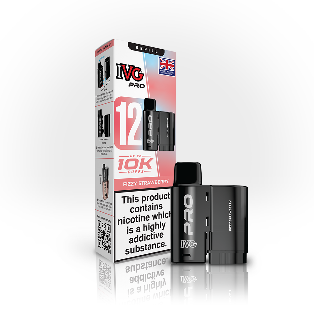 IVG Pro 12 Refills - Fizzy Strawberry
