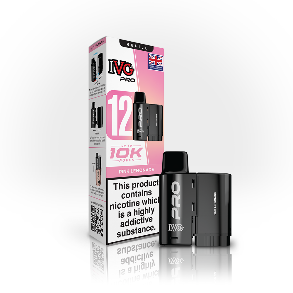 IVG Pro 12 Refills - Pink Lemonade