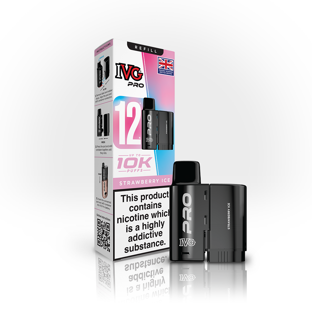 IVG Pro 12 Refills - Strawberry Ice