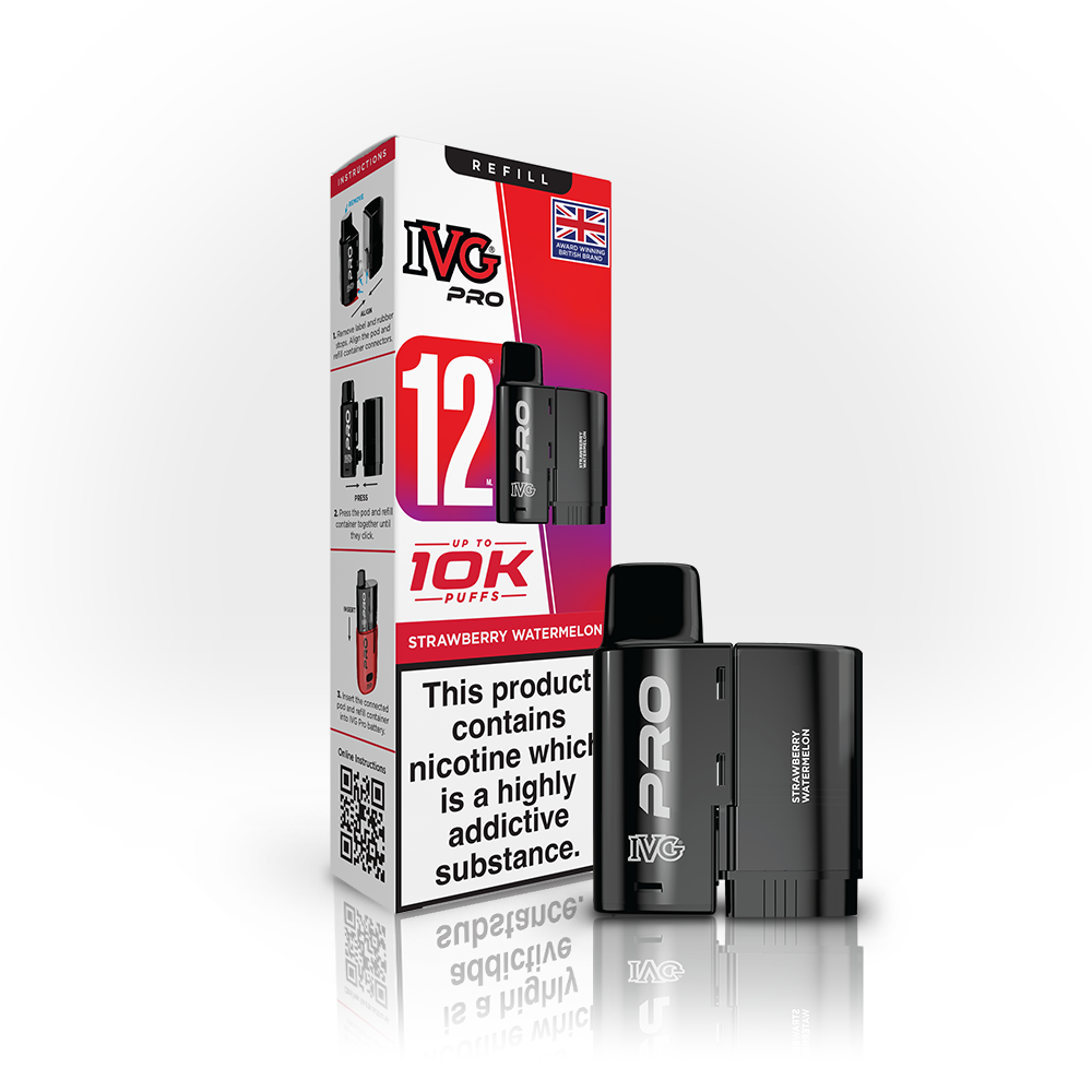 IVG Pro 12 Refills - Strawberry Watermelon