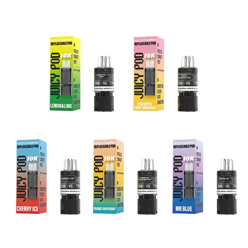 Juicy Pod Novamax 10K Prefilled Pods