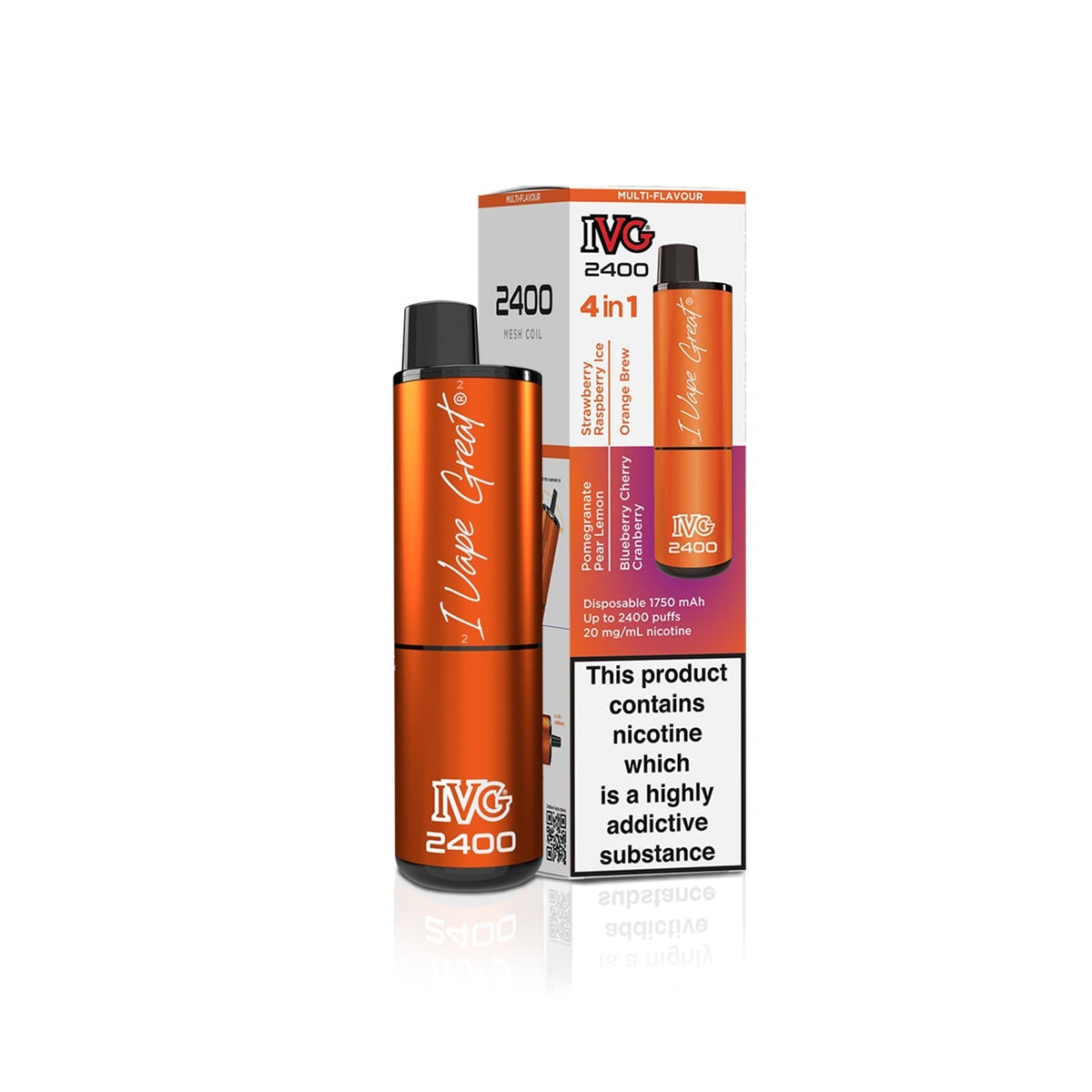 IVG 2400 4 in 1 Prefilled Kit