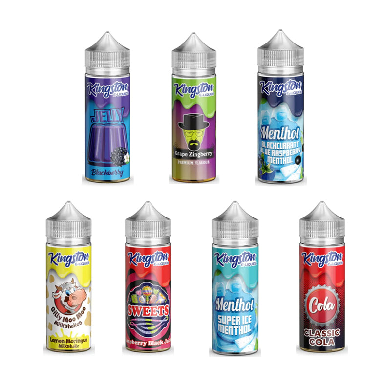 Kingston 100ml Shortfill E-Liquid