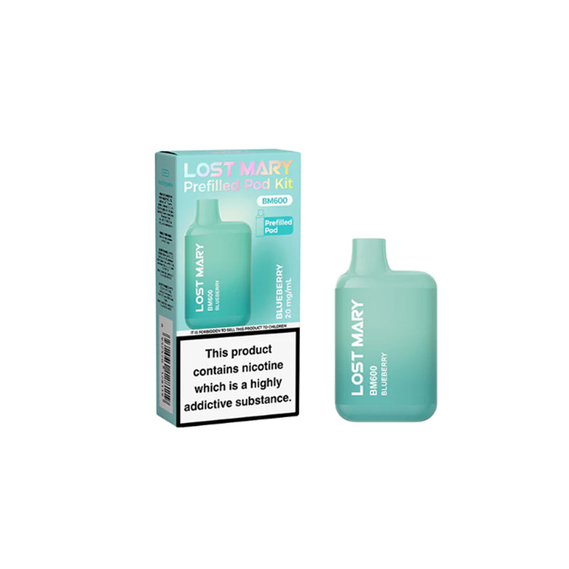Lost Mary BM600 Prefilled Pod Vape Kit (Single)