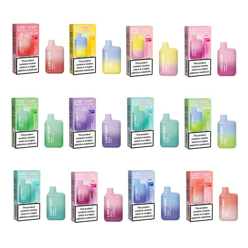 Lost Mary BM600 Prefilled Pod Vape Kit (Single)