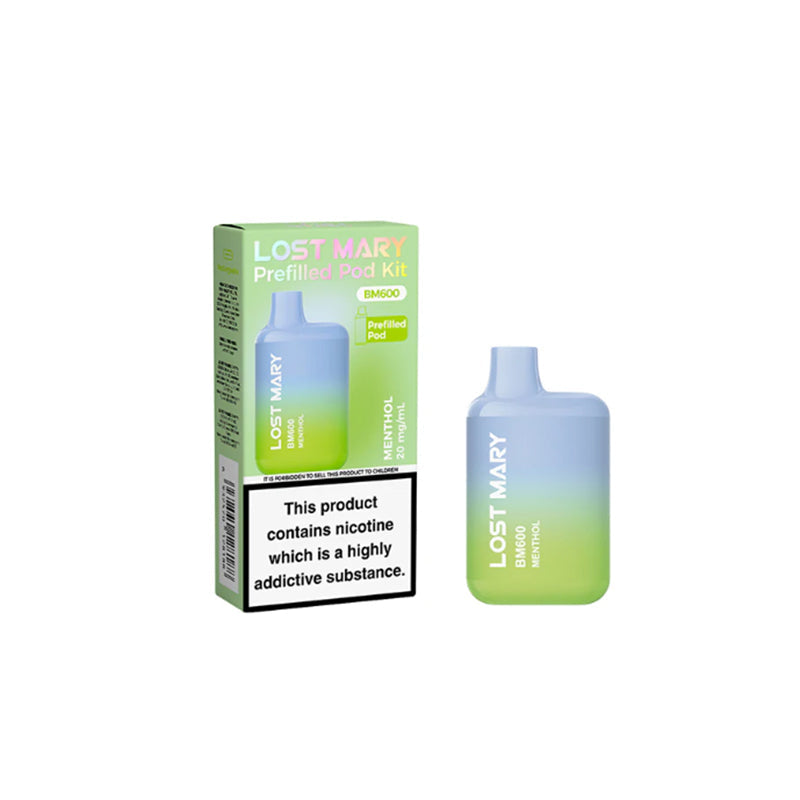 Lost Mary BM600 Prefilled Pod Vape Kit (Single)