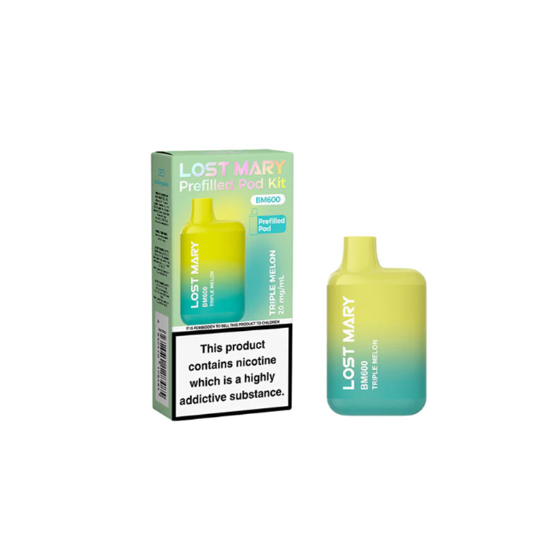 Lost Mary BM600 Prefilled Pod Vape Kit (Single)