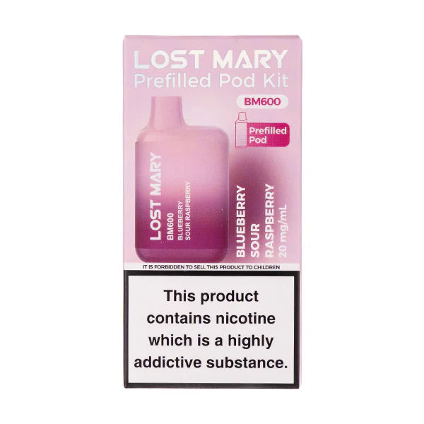 Lost Mary BM600 Prefilled Pod Kit Pack of 5