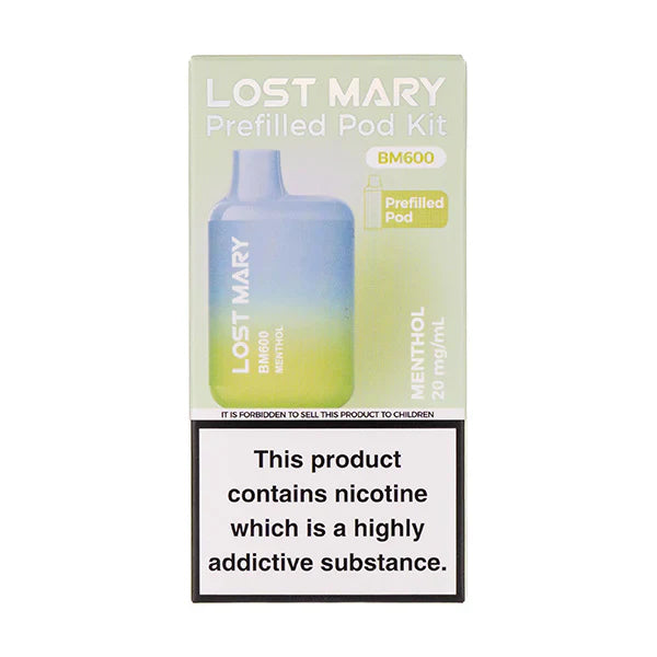Lost Mary BM600 Prefilled Pod Kit Pack of 5